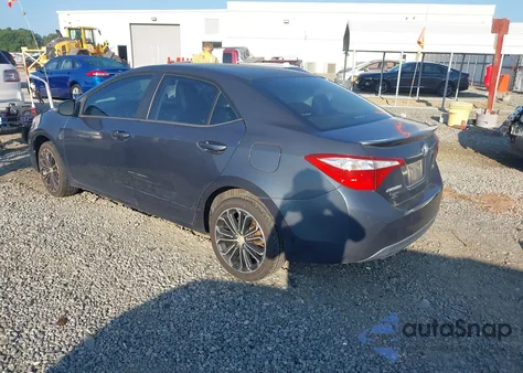 2015 Toyota Corolla S Plus z USA, uszkodzony, nr VIN 2T1BURHE5FC406582